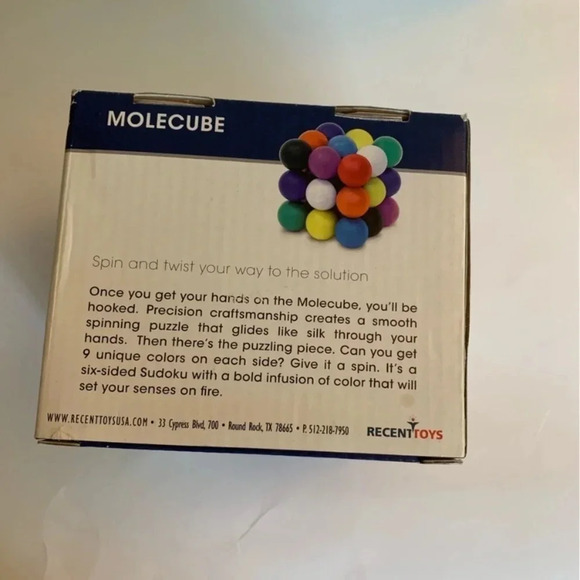 Molecube: A spatial puzzle that combines  solving a Rubik's Cube and Sudoku. - Picture 6 of 10